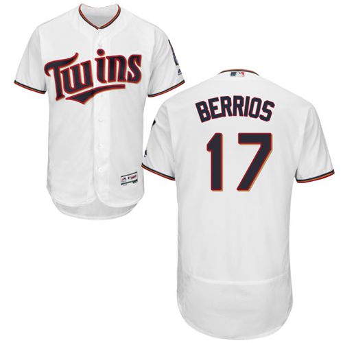 Minnesota Twins #17 Jose Berrios White Flexbase Authentic Collection Stitched Jersey Men's cheap jerseys for sale - CheapJerseys.Shop
