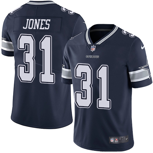 Dallas Cowboys #31 Byron Jones Navy Blue Team Color Men's Stitched Vapor Untouchable Limited Jersey Men's cheap jerseys for sale - CheapJerseys.Shop