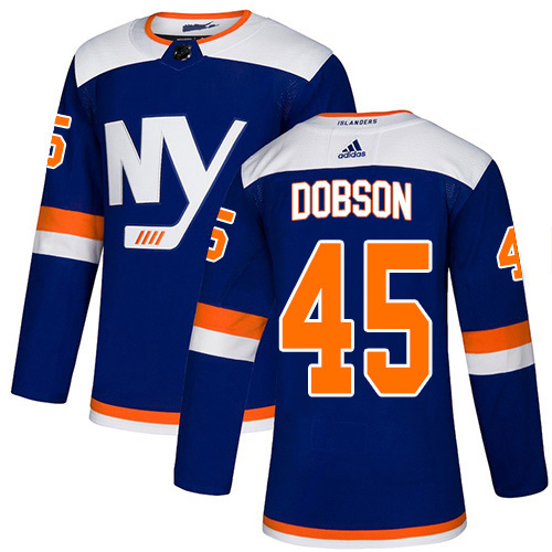 New York Islanders #45 Noah Dobson Blue Alternate Authentic Stitched Jersey Men's cheap jerseys for sale - CheapJerseys.Shop