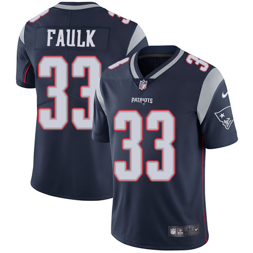 New England Patriots #33 Kevin Faulk Navy Blue Team Color Men's Stitched Vapor Untouchable Limited Jersey Men's cheap jerseys for sale - CheapJerseys.Shop