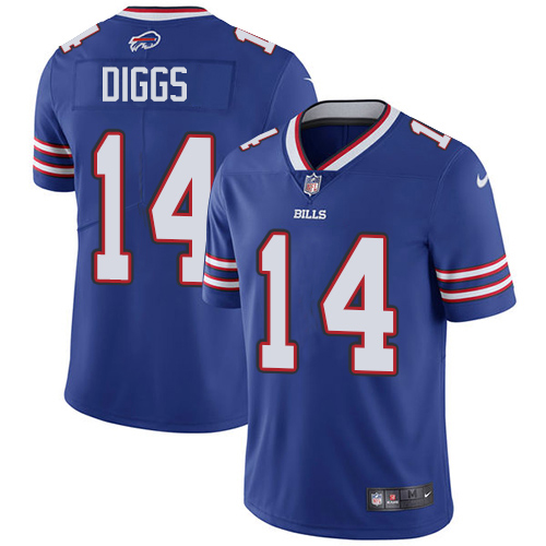 Bills #14 Stefon Diggs Royal Blue Team Color Men's Stitched Vapor Untouchable Limited Jersey cheap jerseys for sale - CheapJerseys.Shop