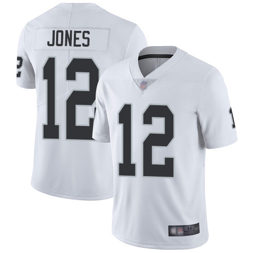 Las Vegas Raiders #12 Zay Jones White Men's Stitched Vapor Untouchable Limited Jersey Men's cheap jerseys for sale - CheapJerseys.Shop