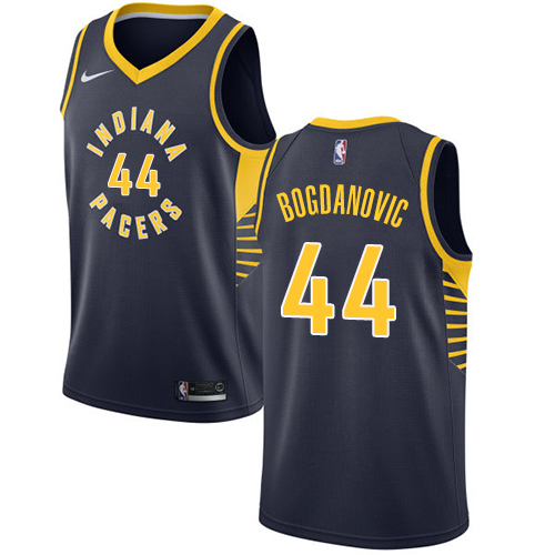 Indiana Pacers #44 Bojan Bogdanovic Navy Blue Womens Swingman Icon Edition Jersey Womens cheap jerseys for sale - CheapJerseys.Shop