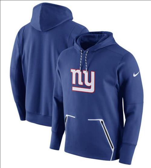 Men's New York Giants Royal Champ Drive Vapor Speed Performance Pullover Hoodie cheap jerseys for sale - CheapJerseys.Shop
