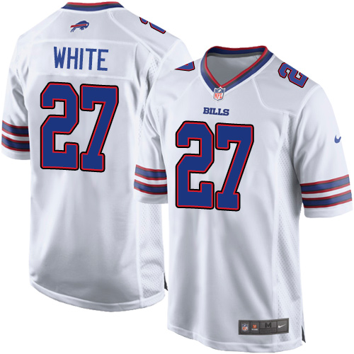 Bills #27 Tre'Davious White White Youth Stitched New Elite Jersey cheap jerseys for sale - CheapJerseys.Shop