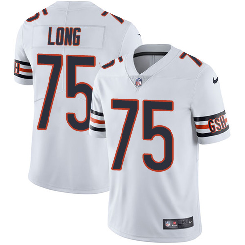 Chicago Bears #75 Kyle Long White Men's Stitched Vapor Untouchable Limited Jersey Men's cheap jerseys for sale - CheapJerseys.Shop
