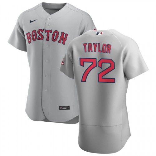 Boston Boston Red Sox #72 Josh Taylor Men's Gray Road 2020 Authentic Team Jersey Men's cheap jerseys for sale - CheapJerseys.Shop