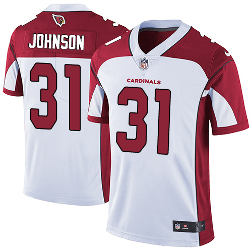 Cardinals #31 David Johnson White Men's Stitched Vapor Untouchable Limited Jersey cheap jerseys for sale - CheapJerseys.Shop