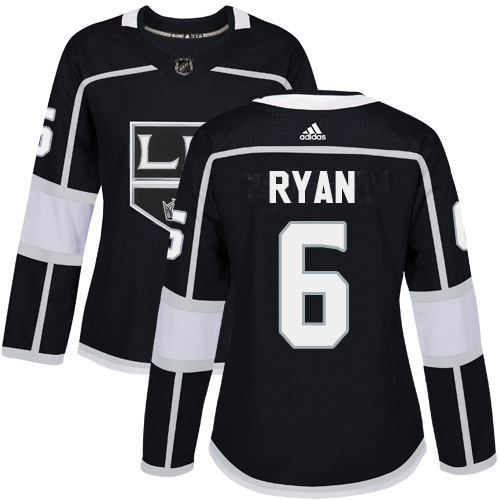 Los Angeles Kings #6 Joakim Ryan Black Home Authentic Women's Stitched Jersey Womens cheap jerseys for sale - CheapJerseys.Shop