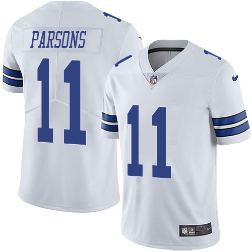 Cowboys #11 Micah Parsons White Men's Stitched Vapor Untouchable Limited Jersey cheap jerseys for sale - CheapJerseys.Shop
