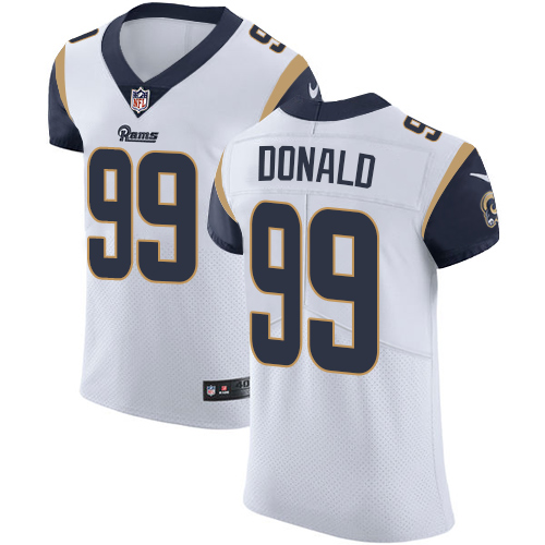 Rams #99 Aaron Donald White Men's Stitched Vapor Untouchable Elite Jersey cheap jerseys for sale - CheapJerseys.Shop