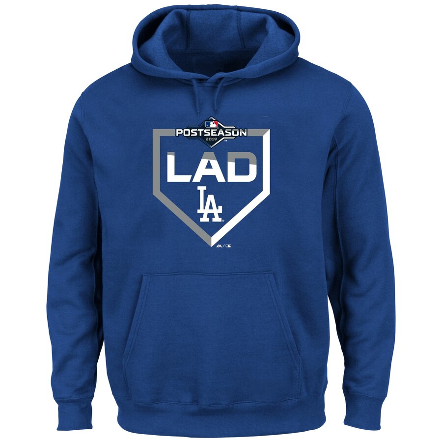 Los Angeles Dodgers Majestic 2019 Postseason Big & Tall Authentic Pullover Hoodie Royal cheap jerseys for sale - CheapJerseys.Shop