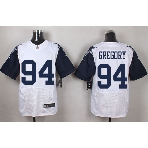 Dallas Cowboys #94 Randy Gregory White Men's Stitched Elite Rush Jersey Men's cheap jerseys for sale - CheapJerseys.Shop