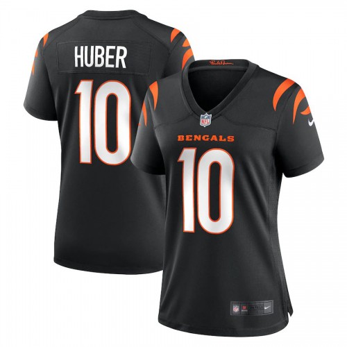 Cincinnati Cincinnati Bengals #10 Kevin Huber Black Women's Game Jersey Womens cheap jerseys for sale - CheapJerseys.Shop