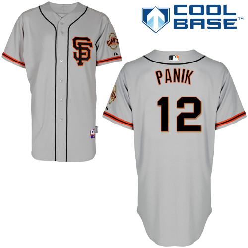 San Francisco Giants #12 Joe Panik Grey Road 2 Cool Base Stitched Jersey Men's cheap jerseys for sale - CheapJerseys.Shop