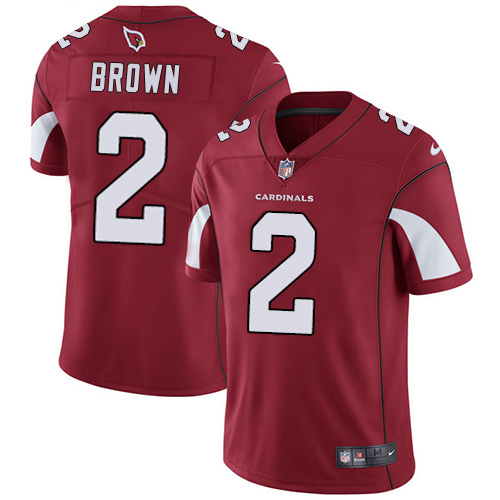 Cardinals #2 Marquise Brown Red Team Color Men's Stitched Vapor Untouchable Limited Jersey cheap jerseys for sale - CheapJerseys.Shop