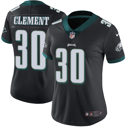 Philadelphia Eagles #30 Corey Clement Black Alternate Women's Stitched Vapor Untouchable Limited Jersey Womens cheap jerseys for sale - CheapJerseys.Shop