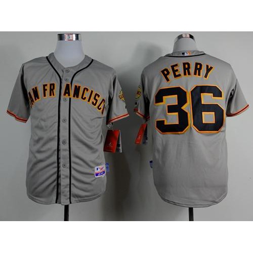 San Francisco Giants #36 Gaylord Perry Grey Road Cool Base Stitched Jersey Men's cheap jerseys for sale - CheapJerseys.Shop