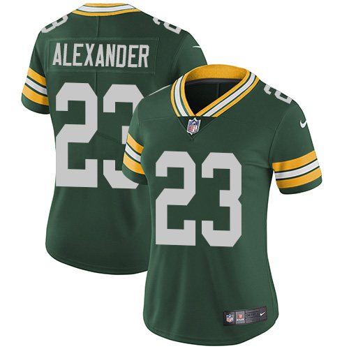 Packers #23 Jaire Alexander Green Team Color Women's Stitched Vapor Untouchable Limited Jersey cheap jerseys for sale - CheapJerseys.Shop