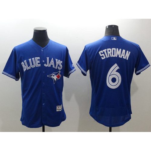 Toronto Blue Jays #6 Marcus Stroman Blue Flexbase Authentic Collection Stitched Jersey Men's cheap jerseys for sale - CheapJerseys.Shop