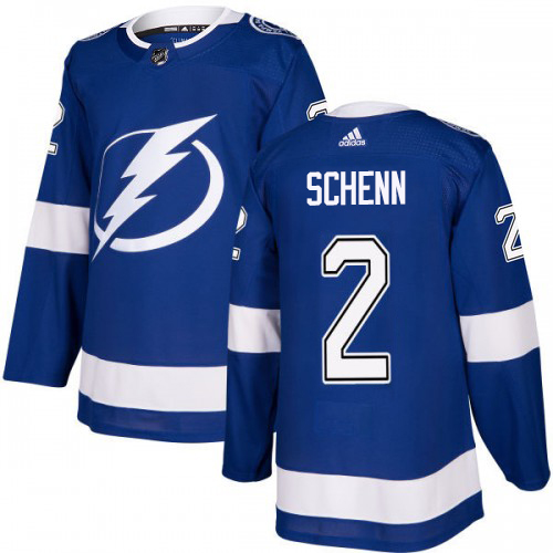 Tampa Bay Lightning #2 Luke Schenn Blue Home Authentic Youth Stitched Jersey Youth cheap jerseys for sale - CheapJerseys.Shop