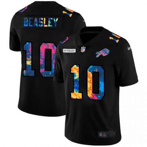 Buffalo Buffalo Bills #10 Cole Beasley Men's Multi-Color Black 2020 Crucial Catch Vapor Untouchable Limited Jersey Men's cheap jerseys for sale - CheapJerseys.Shop
