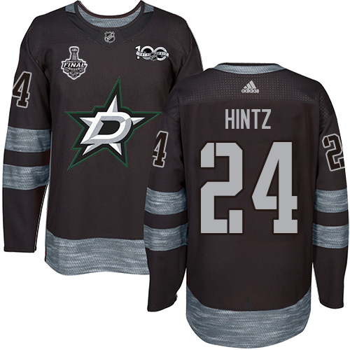 Dallas Stars #24 Roope Hintz Black 1917-2017 100th Anniversary 2020 Stanley Cup Final Stitched Jersey Men's cheap jerseys for sale - CheapJerseys.Shop
