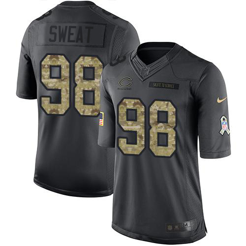 Bears #98 Montez Sweat Black Youth Stitched Limited 2016 Salute To Service Jersey cheap jerseys for sale - CheapJerseys.Shop