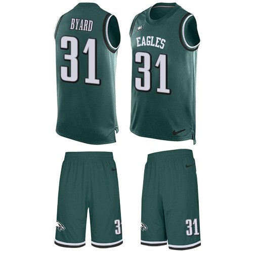 Eagles #31 Kevin Byard Green Team Color Men's Stitched Limited Tank Top Suit Jersey cheap jerseys for sale - CheapJerseys.Shop