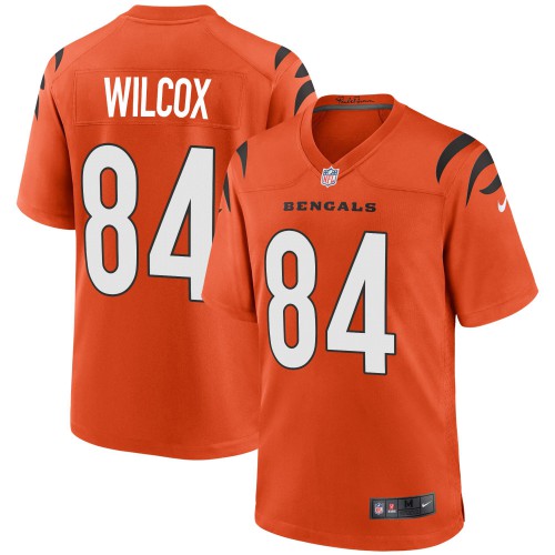 Cincinnati Cincinnati Bengals #84 Mitchell Wilcox Orange Alternate Game Jersey Men's cheap jerseys for sale - CheapJerseys.Shop