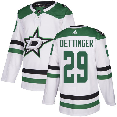 Dallas Stars #29 Jake Oettinger White Road Authentic Youth Stitched Jersey Youth cheap jerseys for sale - CheapJerseys.Shop