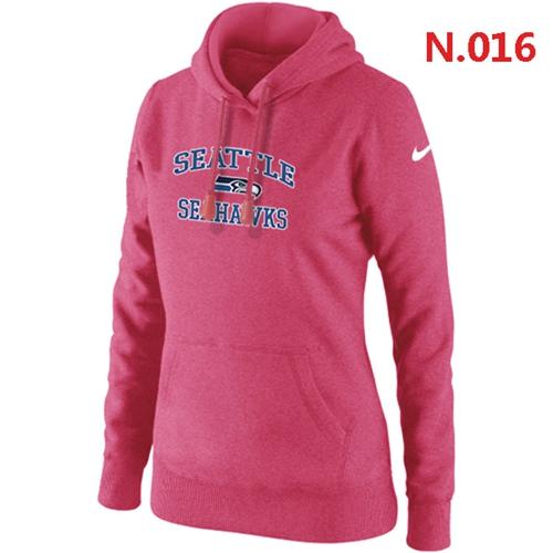 Women's Seattle Seahawks Heart & Soul Pullover Hoodie Pink cheap jerseys for sale - CheapJerseys.Shop