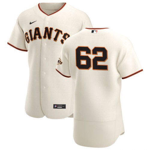 San Francisco San Francisco Giants #62 Logan Webb Men's Cream Home 2020 Authentic Player Jersey Men's cheap jerseys for sale - CheapJerseys.Shop