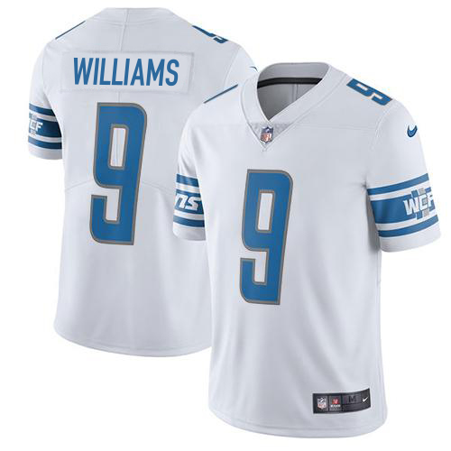 Lions #9 Jameson Williams White Men's Stitched Vapor Untouchable Limited Jersey cheap jerseys for sale - CheapJerseys.Shop