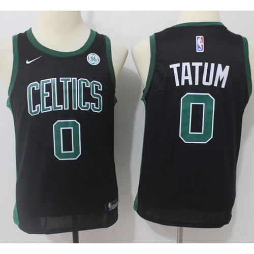 Boston Celtics #0 Jayson Tatum Black Youth Swingman Statement Edition Jersey Youth cheap jerseys for sale - CheapJerseys.Shop