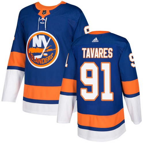 New York Islanders #91 John Tavares Royal Blue Home Authentic Stitched Jersey Men's cheap jerseys for sale - CheapJerseys.Shop