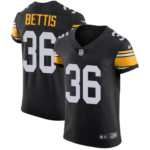 Steelers #36 Jerome Bettis Black Alternate Men's Stitched Vapor Untouchable Elite Jersey cheap jerseys for sale - CheapJerseys.Shop