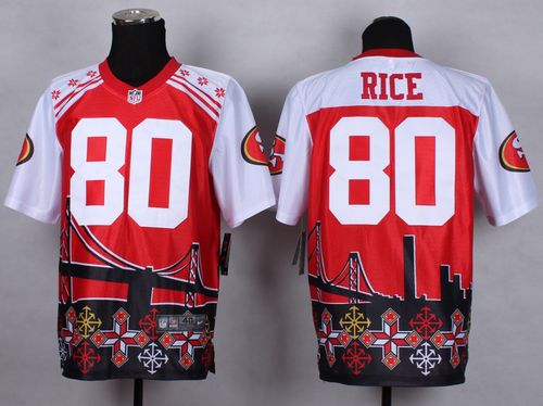 49ers #80 Jerry Rice Red Men's Stitched Elite Noble Fashion Jersey cheap jerseys for sale - CheapJerseys.Shop