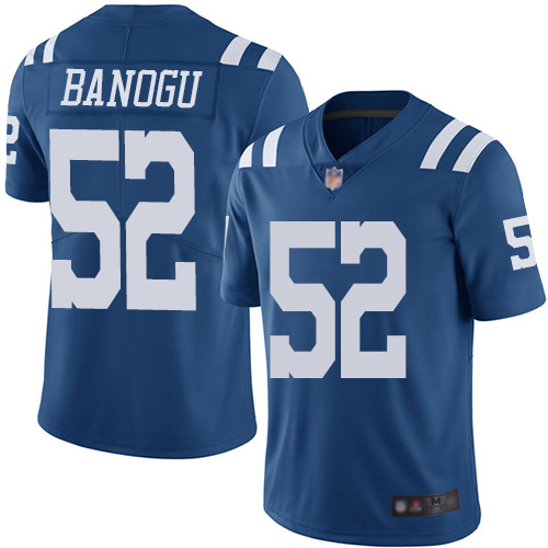 Indianapolis Colts #52 Ben Banogu Royal Blue Men's Stitched Limited Rush Jersey Men's cheap jerseys for sale - CheapJerseys.Shop