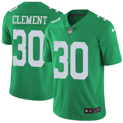 Philadelphia Eagles #30 Corey Clement Green Men's Stitched Limited Rush Jersey Men's cheap jerseys for sale - CheapJerseys.Shop