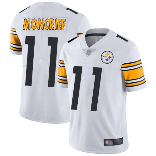 Pittsburgh Steelers #11 Donte Moncrief White Men's Stitched Vapor Untouchable Limited Jersey Men's cheap jerseys for sale - CheapJerseys.Shop