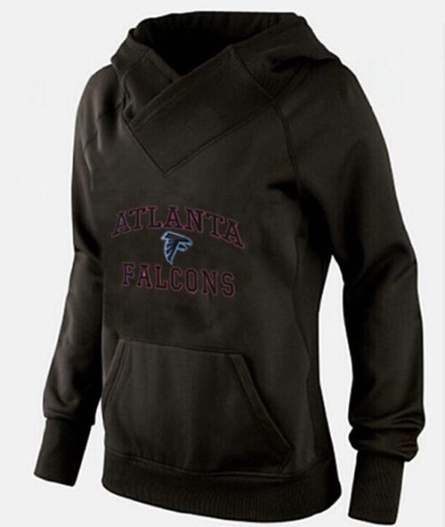 Women's Atlanta Falcons Heart & Soul Pullover Hoodie Black-1 cheap jerseys for sale - CheapJerseys.Shop