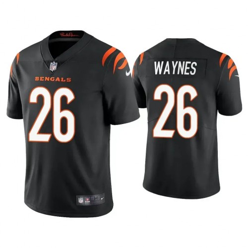 Cincinnati Bengals #26 Trae Waynes Black Vapor Limited Jersey Men's cheap jerseys for sale - CheapJerseys.Shop