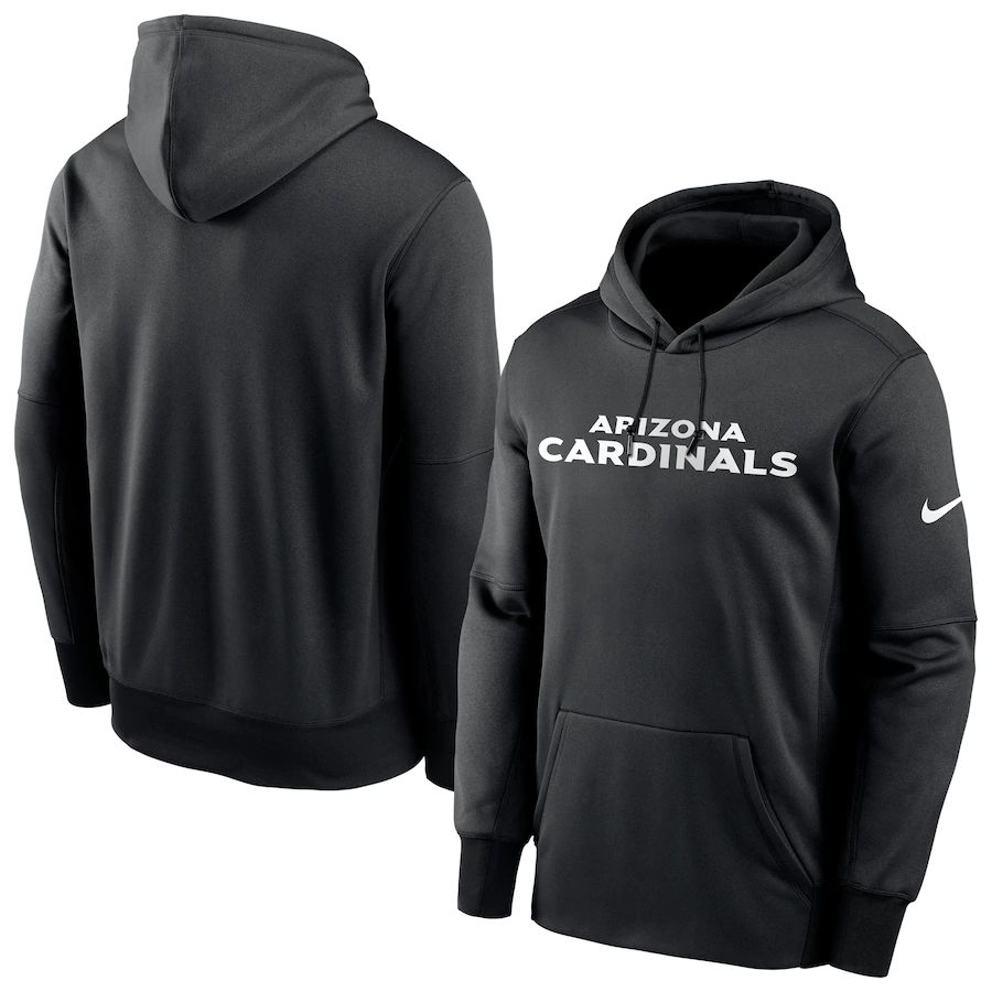 Arizona Cardinals Fan Gear Wordmark Performance Pullover Hoodie Black cheap jerseys for sale - CheapJerseys.Shop