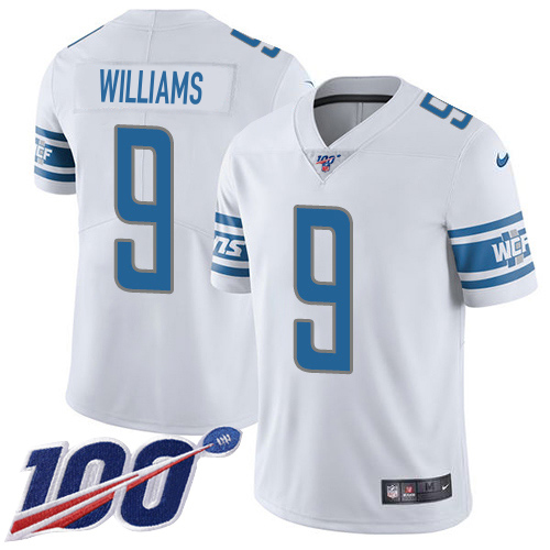 Lions #9 Jameson Williams White Youth Stitched 100th Season Vapor Untouchable Limited Jersey cheap jerseys for sale - CheapJerseys.Shop