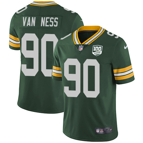 Packers #90 Lukas Van Ness Green Team Color Youth 100th Season Stitched Vapor Untouchable Limited Jersey cheap jerseys for sale - CheapJerseys.Shop