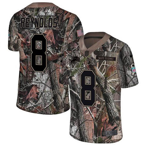 Lions #8 Josh Reynolds Camo Youth Stitched Limited Rush Realtree Jersey cheap jerseys for sale - CheapJerseys.Shop