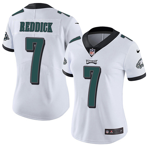 Eagles #7 Haason Reddick White Women's Stitched Vapor Untouchable Limited Jersey cheap jerseys for sale - CheapJerseys.Shop