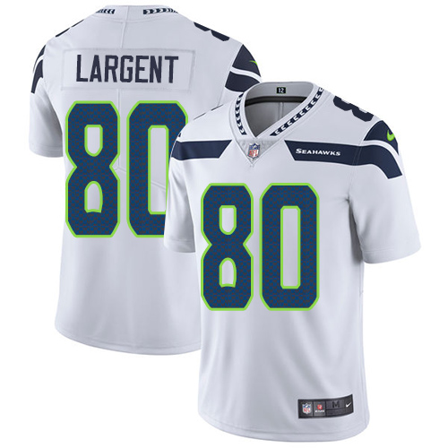 Seahawks #80 Steve Largent White Men's Stitched Vapor Untouchable Limited Jersey cheap jerseys for sale - CheapJerseys.Shop