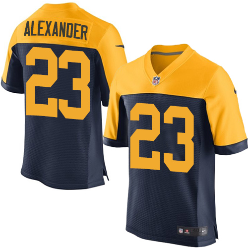 Packers #23 Jaire Alexander Navy Blue Alternate Men's Stitched New Elite Jersey cheap jerseys for sale - CheapJerseys.Shop